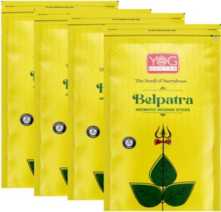 योग मंत्र Belpatra Zipper Pouch Pack of 4 अगरबत्ती