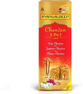 MANGALDEEP Chandan 3in1 Agarbatti