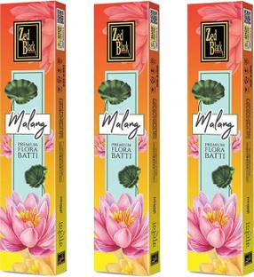 Zed Black Incense Sticks Malang Premium Flora Batti (Pack of 3) Agarbatti Stick Floral
