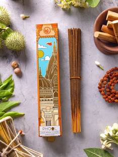 Phool Kashi Vishwanath Natural Chandan Agarbatti | Pure Sandal Incense Stick For Pooja Sandalwood