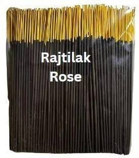 Rajtilak premium agarbatti for temple pooja and yoga meditation Divine & Special | Negative Energy Remover , Rose Fragrance (80 No.s of Sticks)