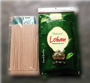 Maha Bamboo LOBAN Agarbatti pack of 6 || 50 Agarbatti Sticks per pack LOBAN
