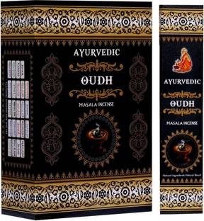 AYURVEDIC A.Oudh Premium Masala Incense Sticks (12 Packs Each Of 15GM)