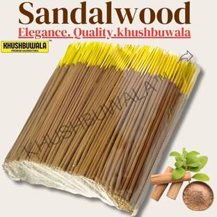 Khushbuwala Chandan Agarbatti 400g – Premium Quality Sandalwood Incense Sticks for Puja Chandan, 370 GRAMS