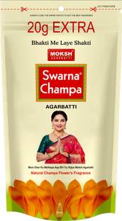 MOKSH Swarna Agarbatti Champa Zipper. Champa