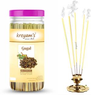 Kreyam's Gugal Agarbatti Incense Sticks Dhoop Batti gugal