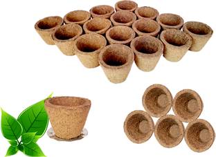 Sree jee Natural Cow Dung Sambrani Dhoop Cups, Cow Panchgavya Dhuni Cups (Empty) Natural