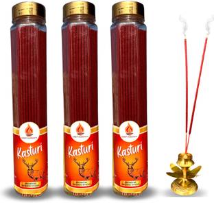 Deep Enterprises Kasturi Incense Sticks | Indian Kasturi Agarbatti | kasturi chandan agarbatti | kasturi premium agarbatti incense sticks
