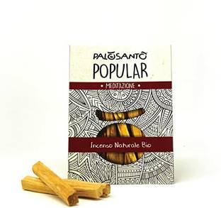 Natures Bounty Authentic Palo Santo Holy Wood – Bursera Graveolens Natural Incense Sticks woody fragrance with hints of citrus and mint
