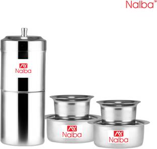 Nalba Coffee Filter Davara/ Dabara COMBO | Export quality | Indian Coffee Filter