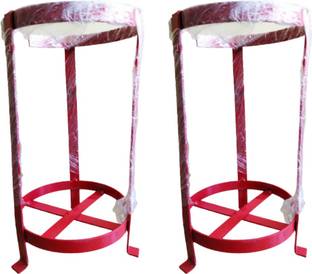 RAHUL PROFESSIONALS Fire Extinguisher Stand for 6kg, 4kg, Stand RED Color Pack of 2 Indicator Transfer Stand
