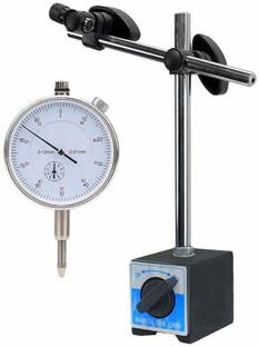 Divinext 0-10MM Dial Indicator Gauge Meter With Ear Locking Mechanical Pointer Dial Indicator