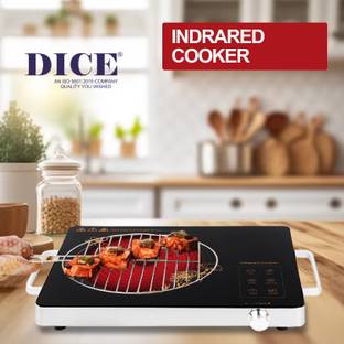 Dice 2200 W Infrared Cooktop Touch Panel
