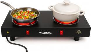 WELLBERG 2000 W Radiant Cooktop Push Button
