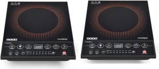 USHA 2000 W Induction Cooktop Push Button