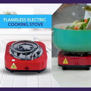 WELLBERG 500 W Radiant Cooktop Jog Dial
