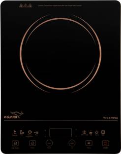 V-Guard 2000 W Induction Cooktop Touch Panel