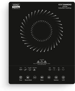 KENT 2000 W Induction Cooktop Touch Panel