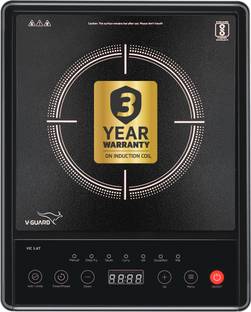 V-Guard 1600 W Induction Cooktop Touch Panel