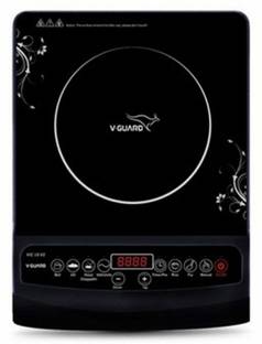 V-Guard 2000 W Induction Cooktop Push Button