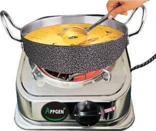 APPGEN 1250 W Induction Cooktop Push Button