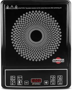 Sansui 1600 W Induction Cooktop Push Button