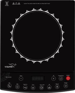V-Guard 1600 W Induction Cooktop Push Button