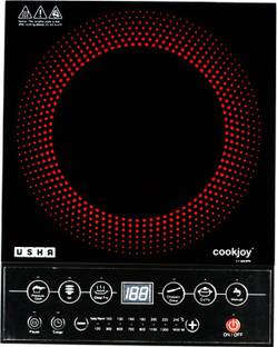 USHA 1600 W Induction Cooktop Push Button
