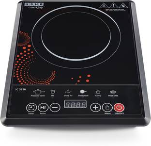 USHA 1600 W Induction Cooktop Push Button