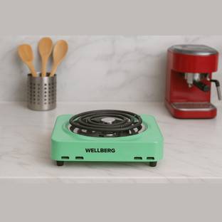 WELLBERG 1000 W Radiant Cooktop Jog Dial