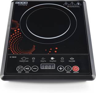 USHA 1600 W Induction Cooktop Push Button