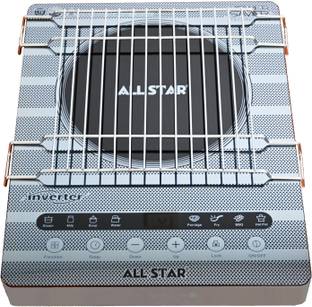 All Star 2200 W Induction Cooktop Touch Panel