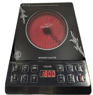 V-Guard 2000 W Induction Cooktop Push Button