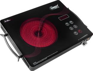 WeGREET 2000 W Induction Cooktop Touch Panel, Push Button, Jog Dial