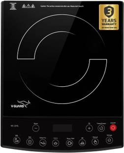 V-Guard 1800 W Induction Cooktop Push Button