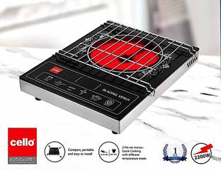CELLO 2200 W Radiant Cooktop Touch Panel