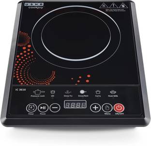 USHA 1600 W Induction Cooktop Push Button