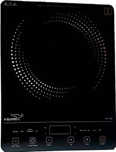 V-Guard 2000 W Induction Cooktop Touch Panel