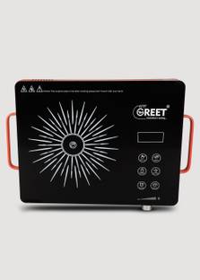 WeGREET 2200 w Radiant Cooktop Touch Panel, Jog Dial, Push Button