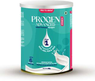 Pro-To-Grow Progen Advanced Stage 1 Infant Formula | Best Baby Milk Powder with DHA, ARA