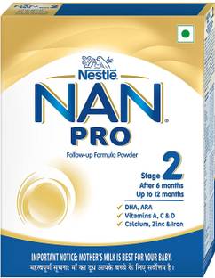 Nestle Nan Pro 2 Follow-up Formula Powder, Stage 2 From 6 to 12 Months