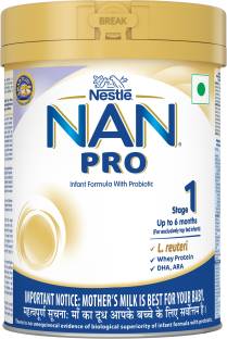 Nestle Nan Pro 1 Infant Formula Powder Stage 1, Tin Pack Upto 6 Months