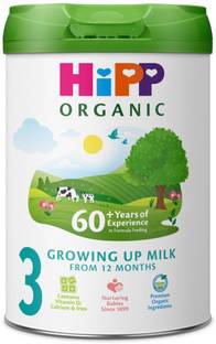 Hipp Organic 3 Growing Up Milk – UK-Made Toddler Formula with DHA & Iron