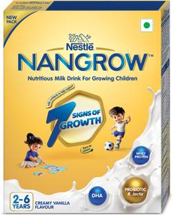 Nestle Nangrow Nutritious Milk drink for growing children Creamy Vanilla Flavor