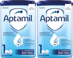 Aptamil 1 First Baby, UK-Made Infant Formula, Saver Combo (2x800g) (Imported)