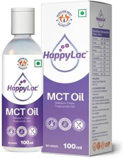 Happylac MCT Oil, Medium Chain Triglyceride Oil, 100ml