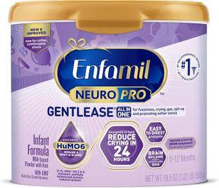 Enfamil NeuroPro Gentlease BabyFormula,BrainBuildingDHA,HuMO6 ImmuneBl, Milkbased powder