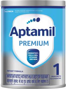 Aptamil Premium Infant Formula Milk Powder for Babies - Stage 1 (Upto 6 Months)