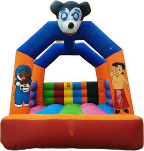 GANESH SKY BALLOON SKY BALLOON Inflatable Jumping Bouncy Multicolor (7X7 Feet) Inflatable Hoppers & Bouncer