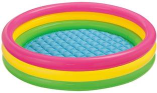 INTEX billionBAG 3ft Round Baby Inflatable Swimming Pool